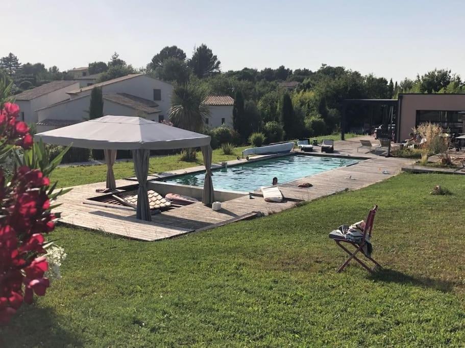 Chalet Bois Cosy Avec Piscine Aix Nature Aix-en-Provence Esterno foto